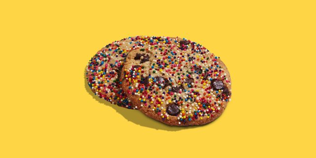 Rainbow Chocolate Chip Cookie