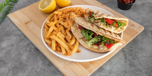 Pita Chicken Wrap