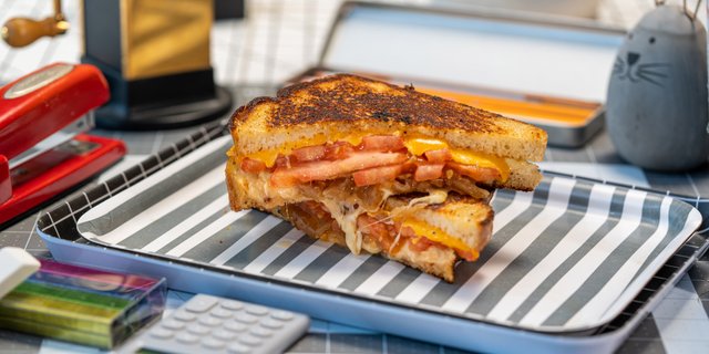 Vegetarian Fancy Grilled Cheese