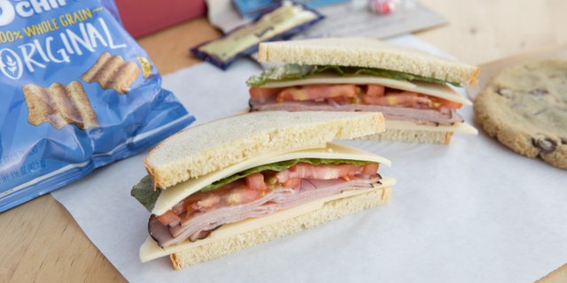 Ham & Swiss Full Sandwich