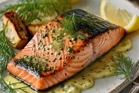 Grilled Salmon