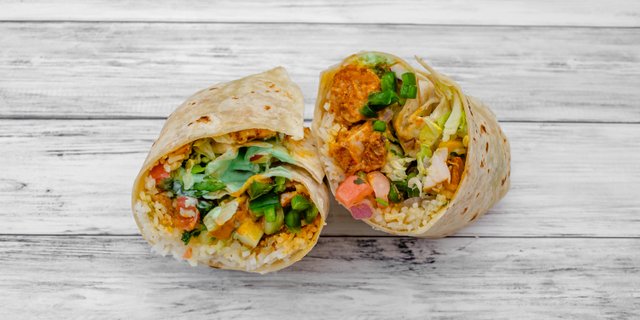 Butter Chicken Burrito