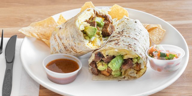 Egg & Steak Burrito