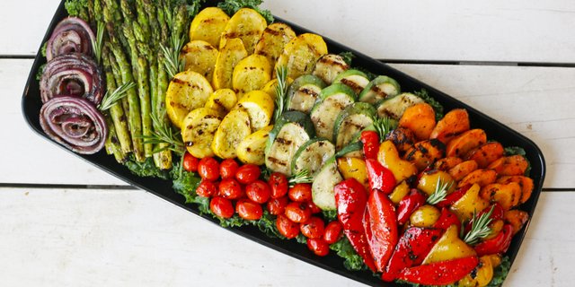 Grilled Marinated Vegetables
