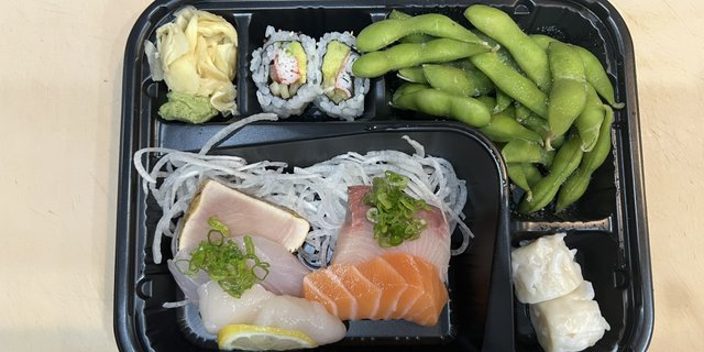 Sashimi Bento Box