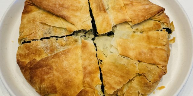 Spinach-Feta Pie Tray