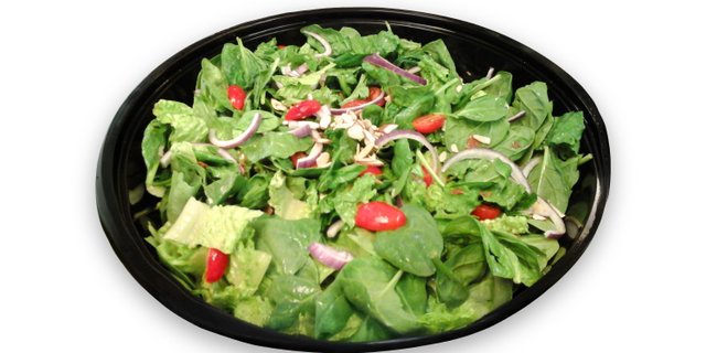 Spinach & Almond Salad