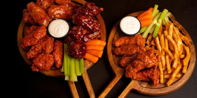 Medium Chicken Wings Tray