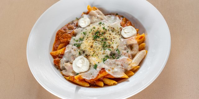 Baked Mostaccioli