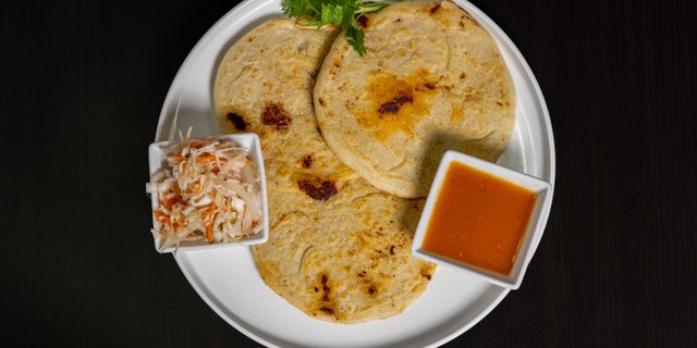 Spinach & Cheese Pupusa