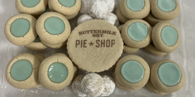 Blue Baby Shower Cookie Trays