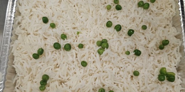 Plain Basmati Rice Tray