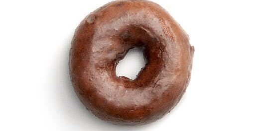 Blueberry Glazed Cake Donut