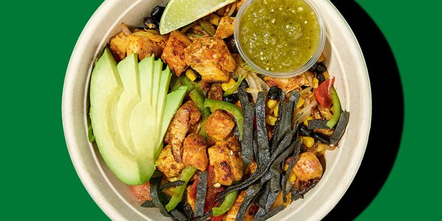 Chile Verde Bowl Combo Meal