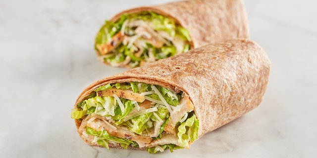 Grilled Chicken Caesar Wrap Box