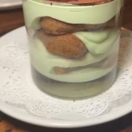 Pistachio Tiramisu
