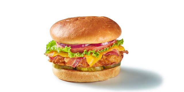 Fried Chicken Club Sandwich