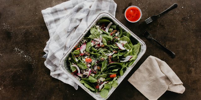 Spinach Walnut Salad