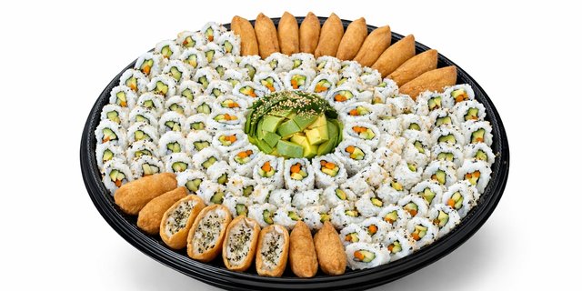 Vegetarian Sushi Roll Platter
