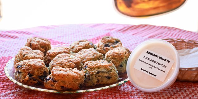 Blueberry Biscuits