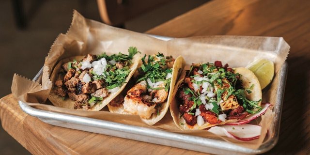 The Works Fresh Pressed Taco Bar