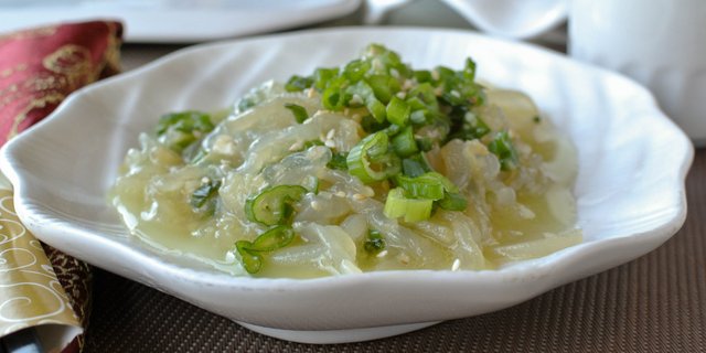 Individual Jellyfish Salad