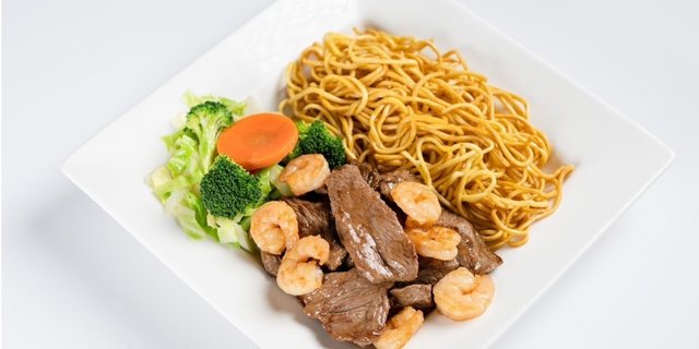 Beef & Shrimp Teriyaki