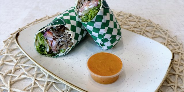 Lamb & Beef Gyro Wrap