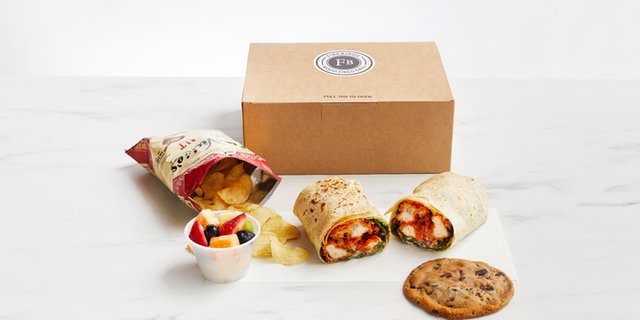 Buffalo Chicken Wrap Boxed Lunch