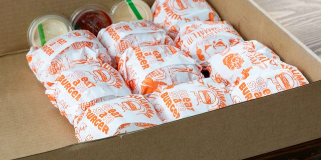 10-Pack Great State Veggie Burger Box