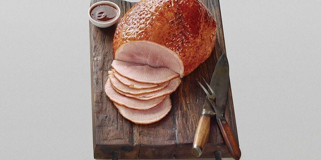 Carved Ham