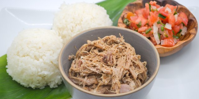 Kalua Pig & Lomi Salmon Plate