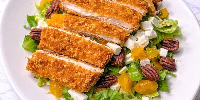 Pecan Encrusted Chicken Salad