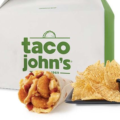 Bacon Meat & Potato Breakfast Burrito Box