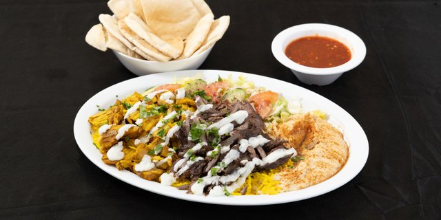 Shawarma Portion Plate