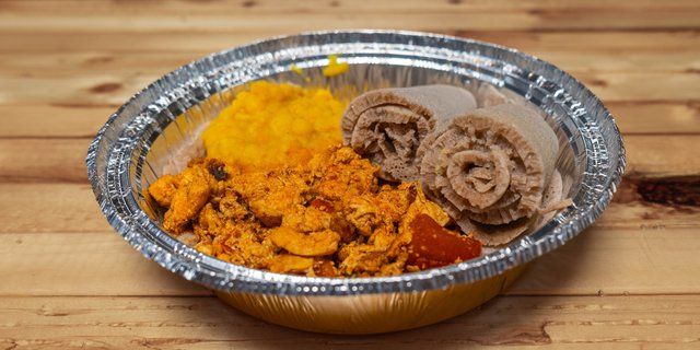 Chicken Tibs  Plate