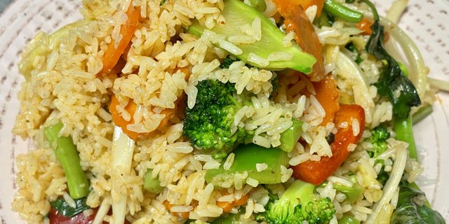 Vegetarian Thai Fried Rice