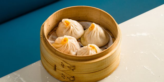 Crab Roe Pork Soup Dumpling