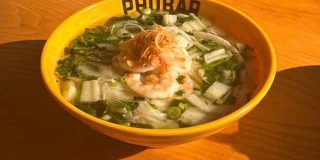 Shrimp Pho Noodle Soup