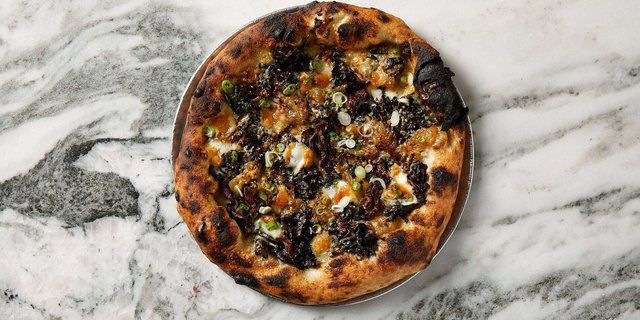 12" Mushroom Pizza