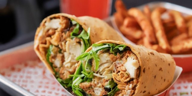 Chick Wrap Boxed Lunch