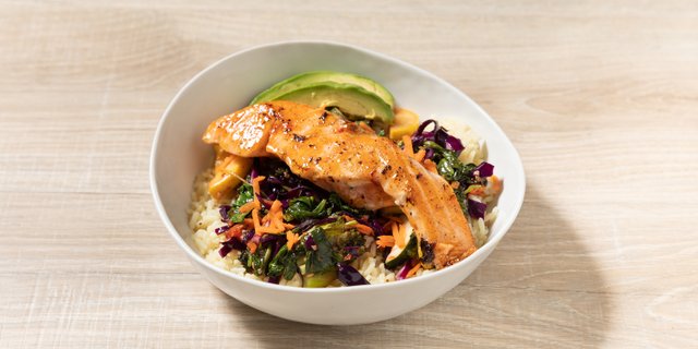 Teriyaki Salmon Bowl