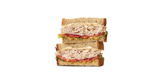 Turkey & Swiss Sandwich Platter