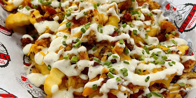 Chicken Bacon Ranch Loaded Fries