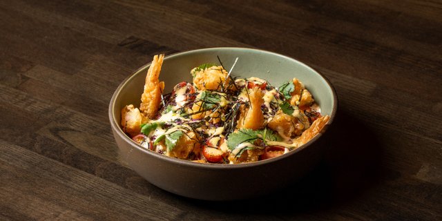 Individual Nikkei Shrimp Bowl