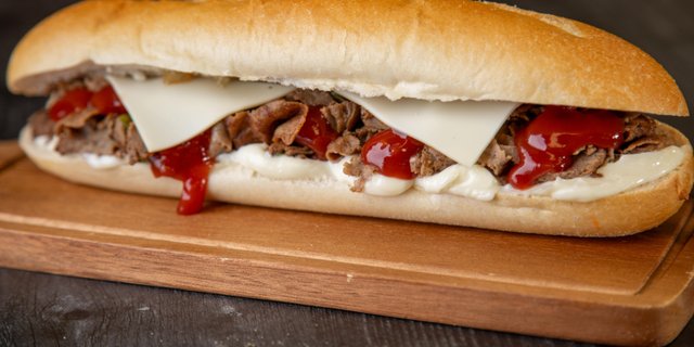 Philly Cheesesteak Sandwich