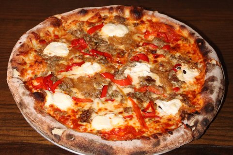 Sausage & Peppers Pizza
