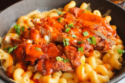 Truffalo Chicken Mac & Cheese