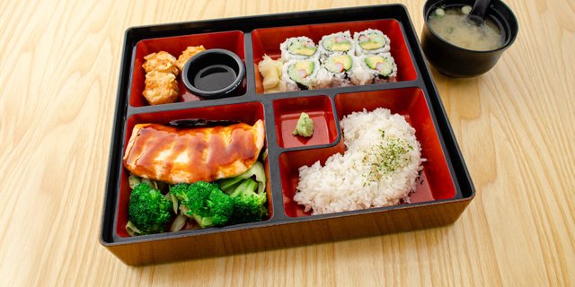 Salmon Teriyaki Box