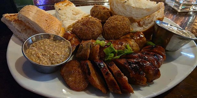 Bon Temps Sausage & Boudin Board